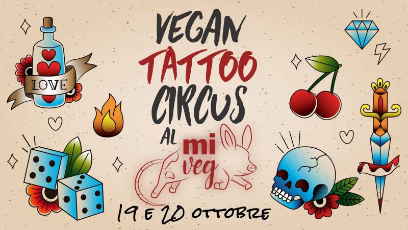 Vegan Tattoo Circus al MiVEG 2019